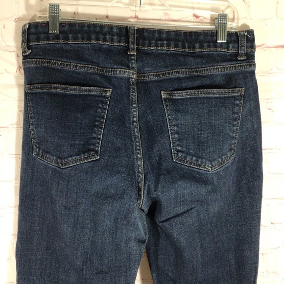 Talbots Simply Flattering 5-Pocket Denim Blue Jeans - Size 8 - Picture 6 of 9